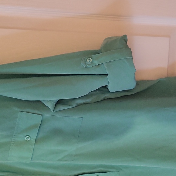 Old navy blue green blouse XL - Picture 2 of 4